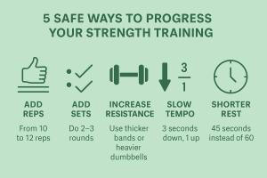 5 Safe Ways to Progress Your Strength Training
