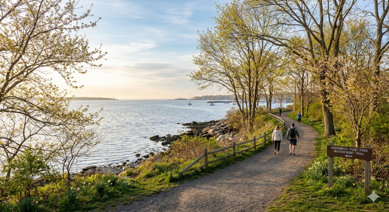 Greenwich Point Park Walking Trail