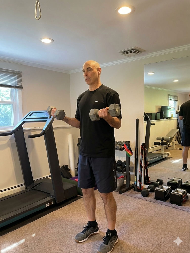 Biceps Curl Exercise