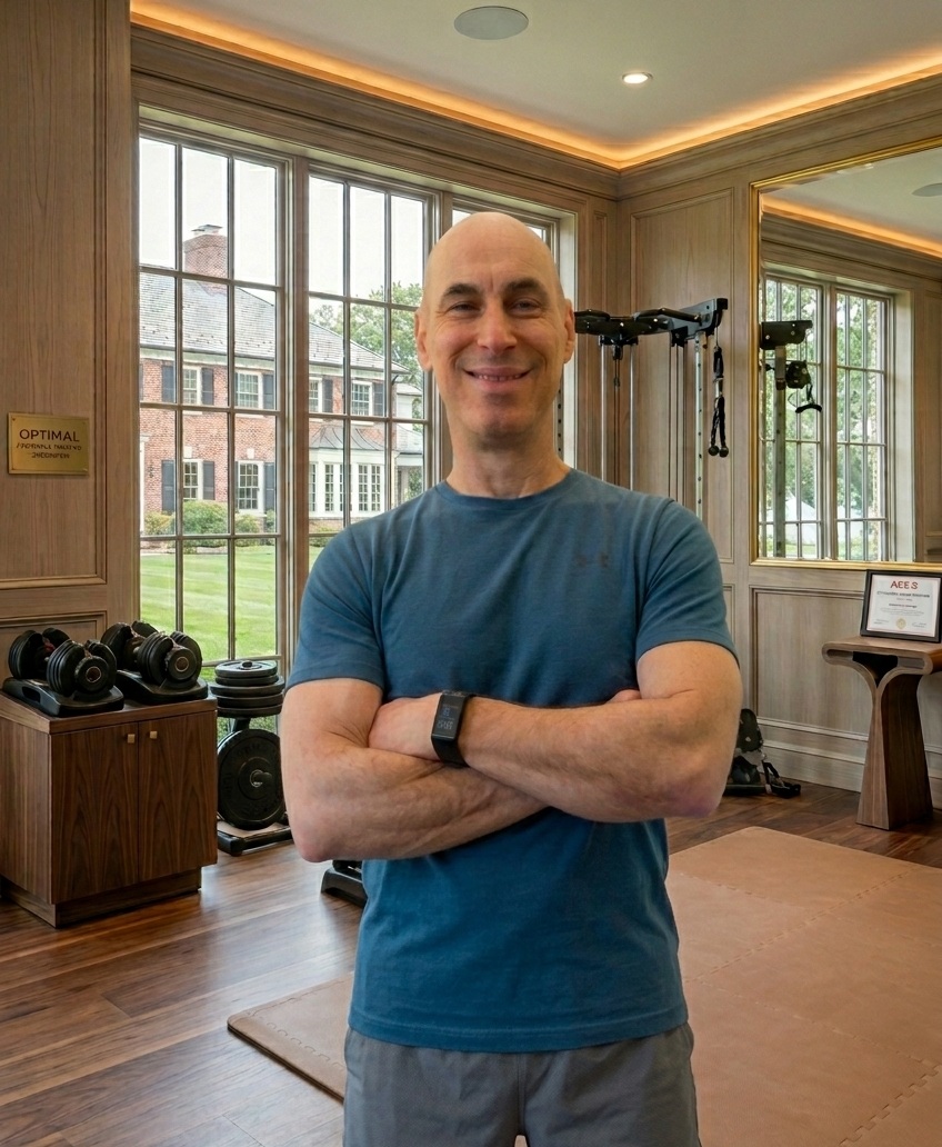 Carlos Perez, in-home personal trainer serving Greenwich and Fairfield County CT